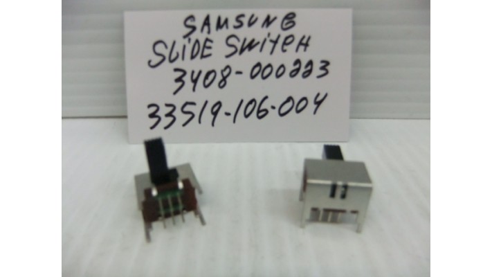 Samsung  3408-000223 slide switch